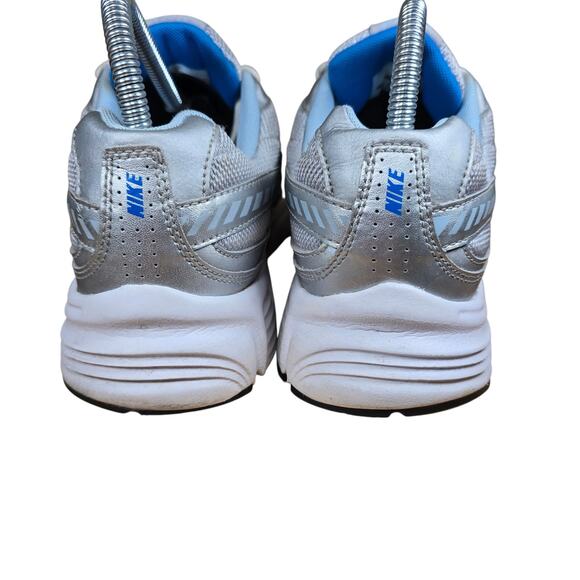Nike Initiator Womens Size 8 Athletic Running Shoes Sliver Gray Blue White EUC - Picture 7 of 10